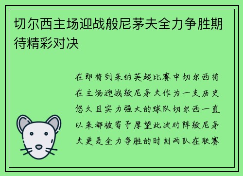 /uploads/images/20250719/qie-er-xi-zhu-chang-ying-zhan-ban-ni-mao-fu-quan-li-zheng-sheng-qi-dai-jing-cai-dui-jue.webp